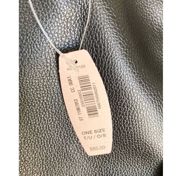 Victoria's Secret Black Fringe Backpack Knapsack Like New - Picture 8 of 8